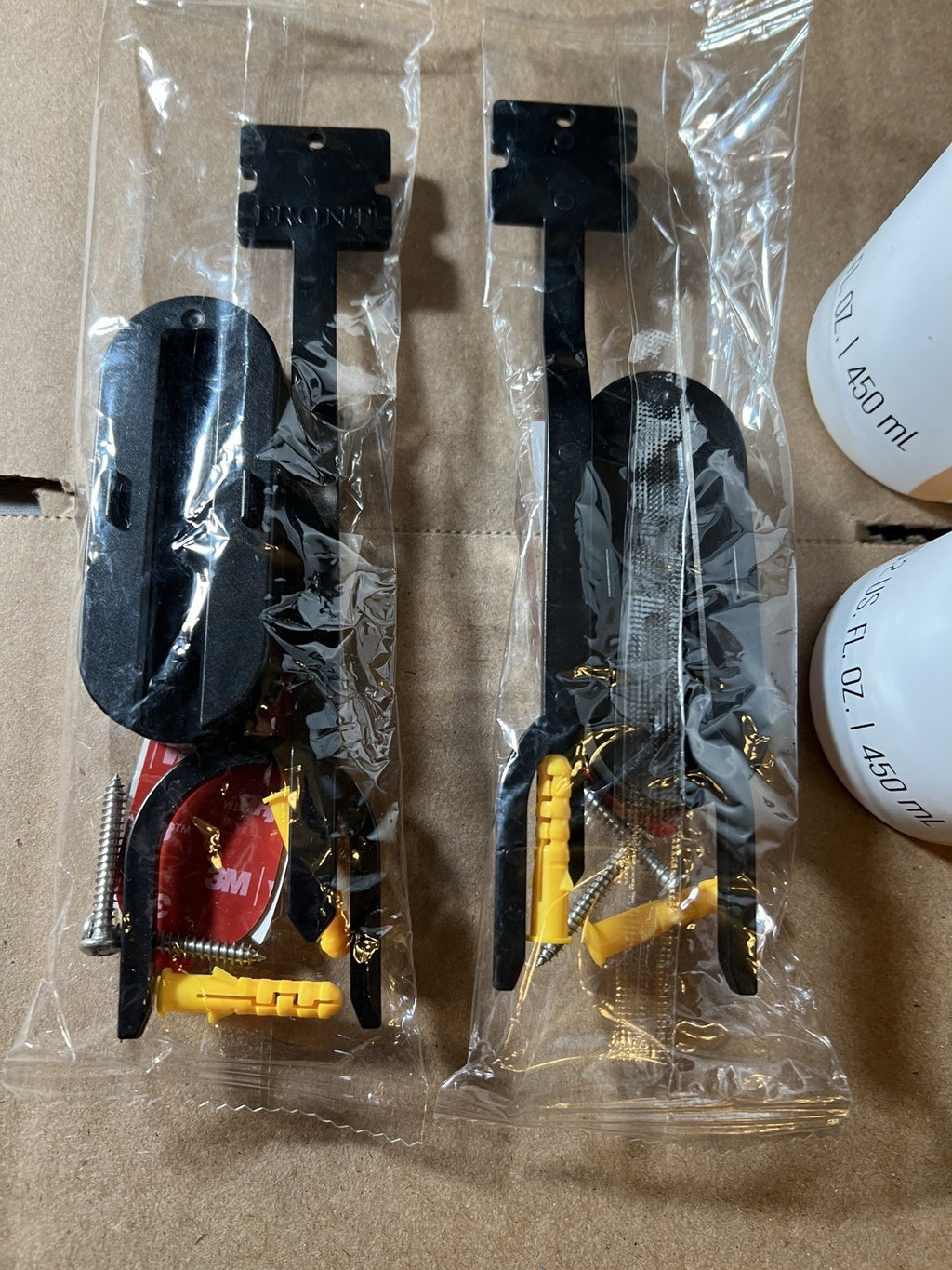Body Wash Set with Floating Shower Brackets - Herbal Renewal Scent