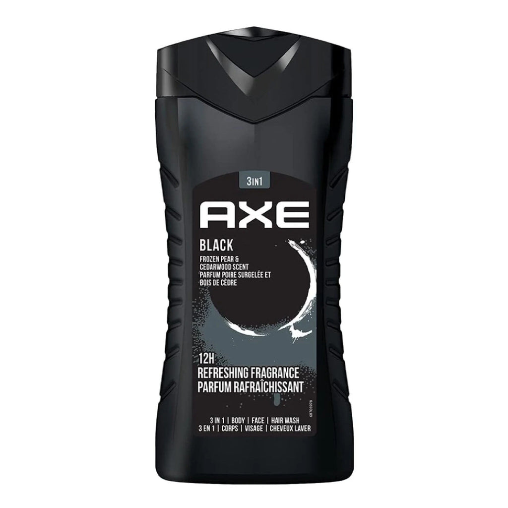 3-Pack Men’s Body Wash with Black Fragrance - 8.4 oz | All-in-One Cleansing