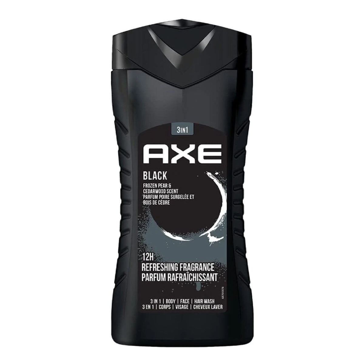 3-Pack Men’s Body Wash with Black Fragrance - 8.4 oz | All-in-One Cleansing