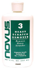 Heavy Plastic Scratch Remover 8oz for Acrylic & Tanning Bed Surfaces