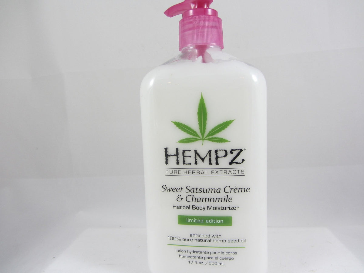 Hempz Sweet Satsuma & Chamomile Moisturizer Lotion - Limited Edition