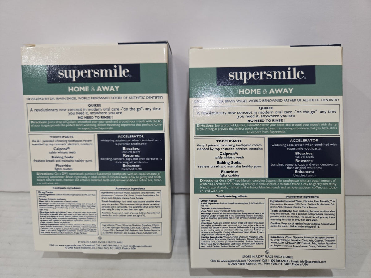 Supersmile Professional Whitening Toothpaste & Accelerator Set - 2 Pack