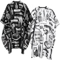 Professional Hair Cutting Cape 2 Pack - Salon Barber Hairdressing Cloaks