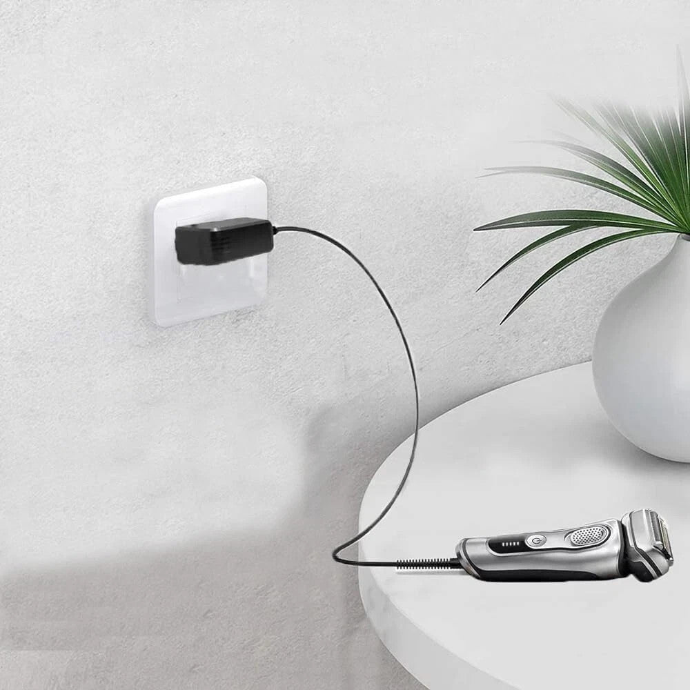 Wall Charger Cord for Braun Electric Shavers Series 3-9 - Power Supply Cable