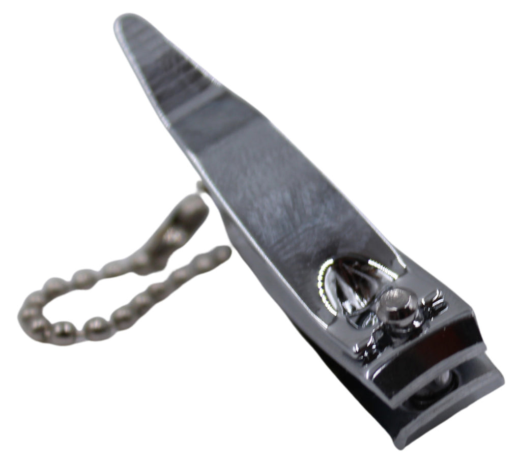 Professional Stainless Steel Nail Clippers with Built-in File & Cleaner