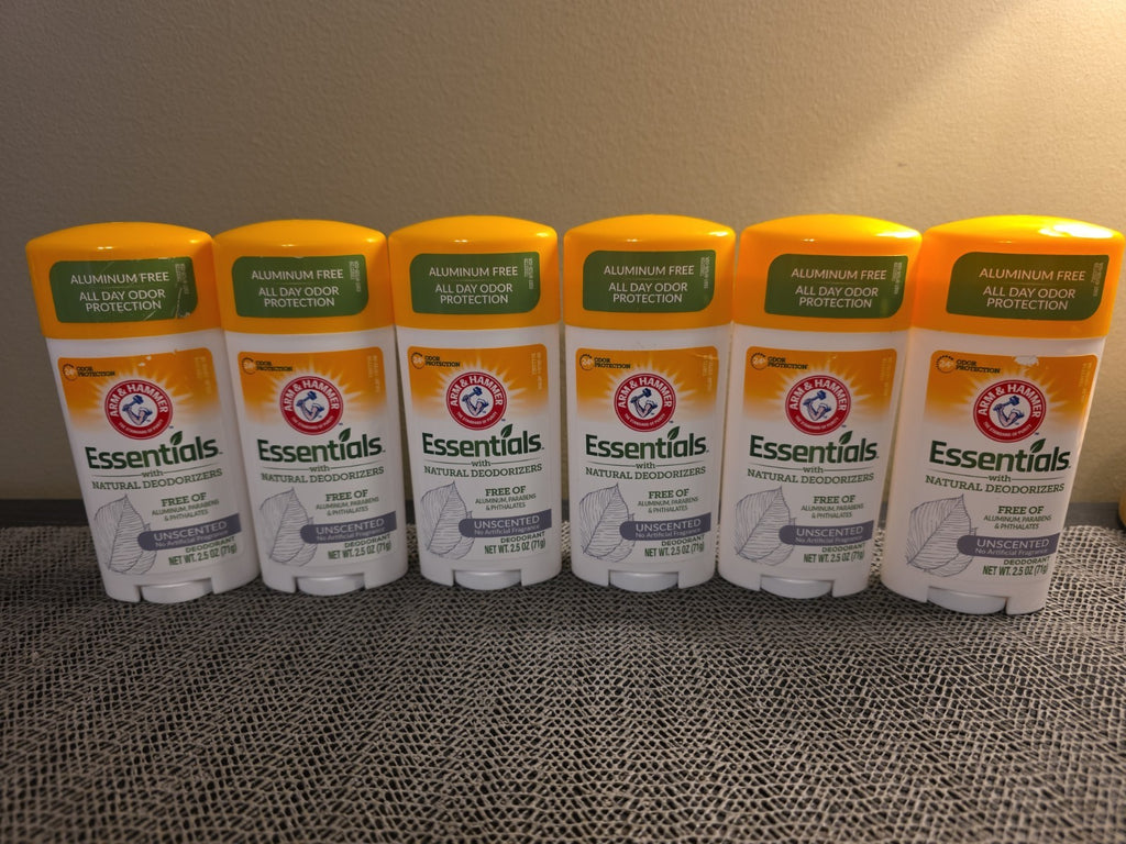Unscented Deodorant 6 Pack - 2.5 Oz Personal Care