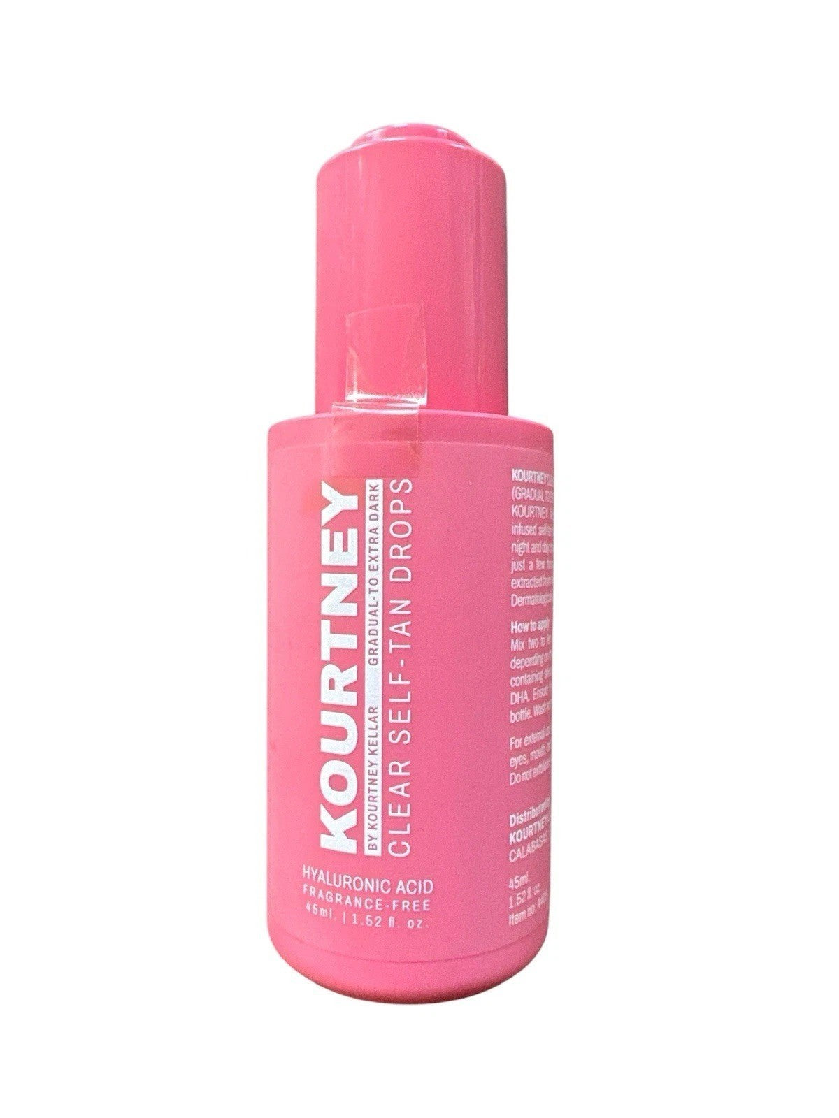 Self-Tanning Drops with Hyaluronic Acid - Clear Skin Glow, 45ml