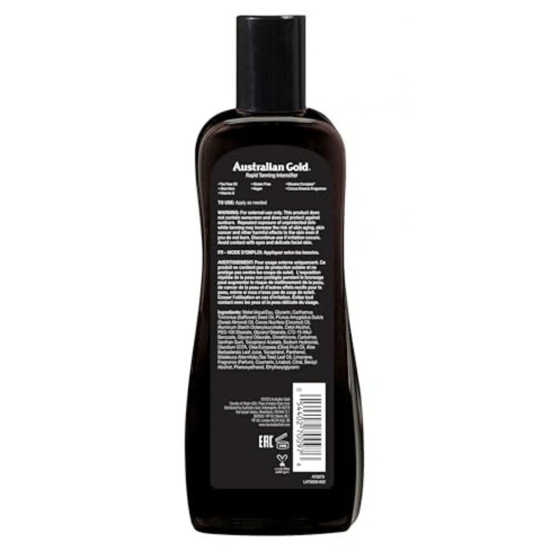 Rapid Tanning Intensifier Lotion with Tea Tree Oil - 8.5 Fl Oz Sun & Bed
