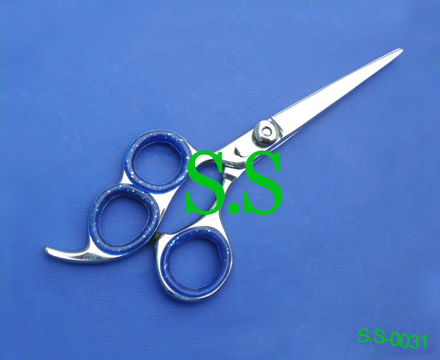 Professional 6-Inch Hairdressing Scissors with Three Rings - High Steel Quality