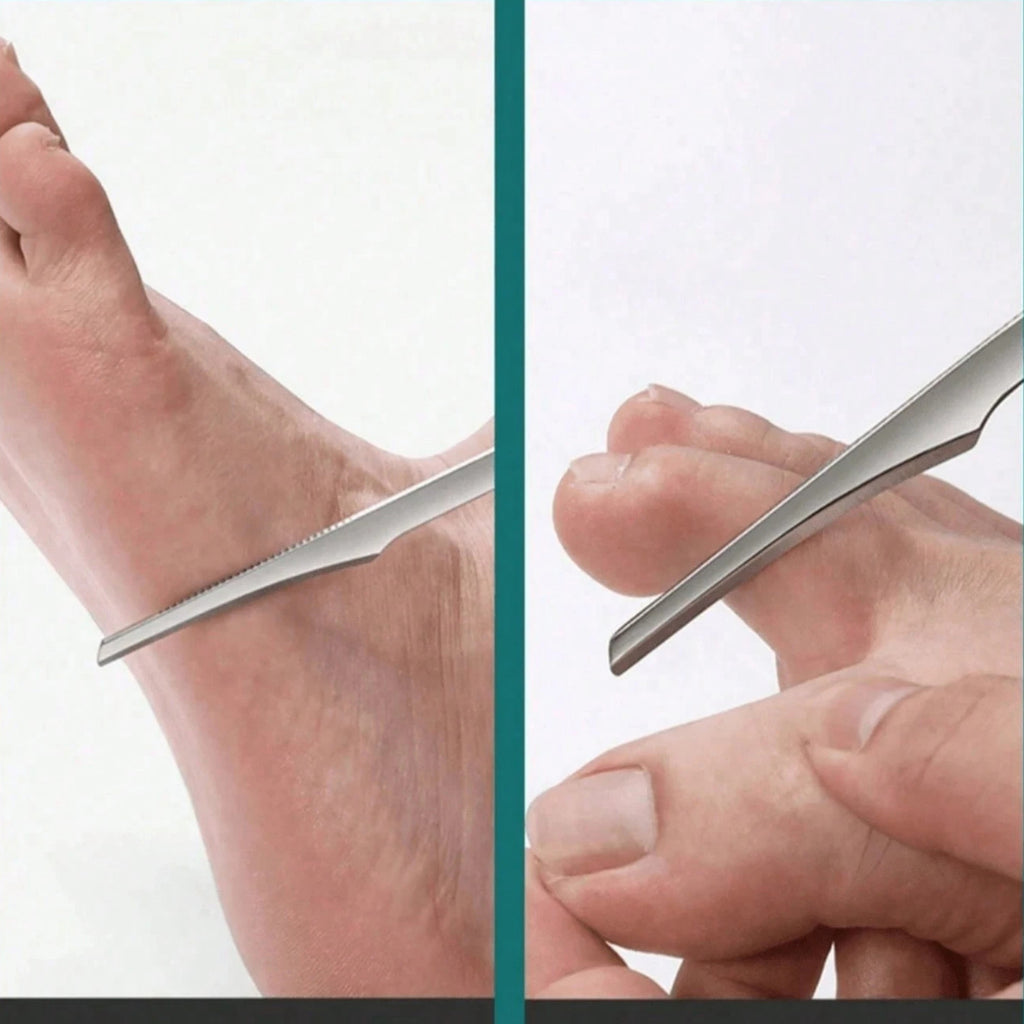 Stainless Steel Foot Scraper Dead Skin & Callus Remover Pedicure Tool