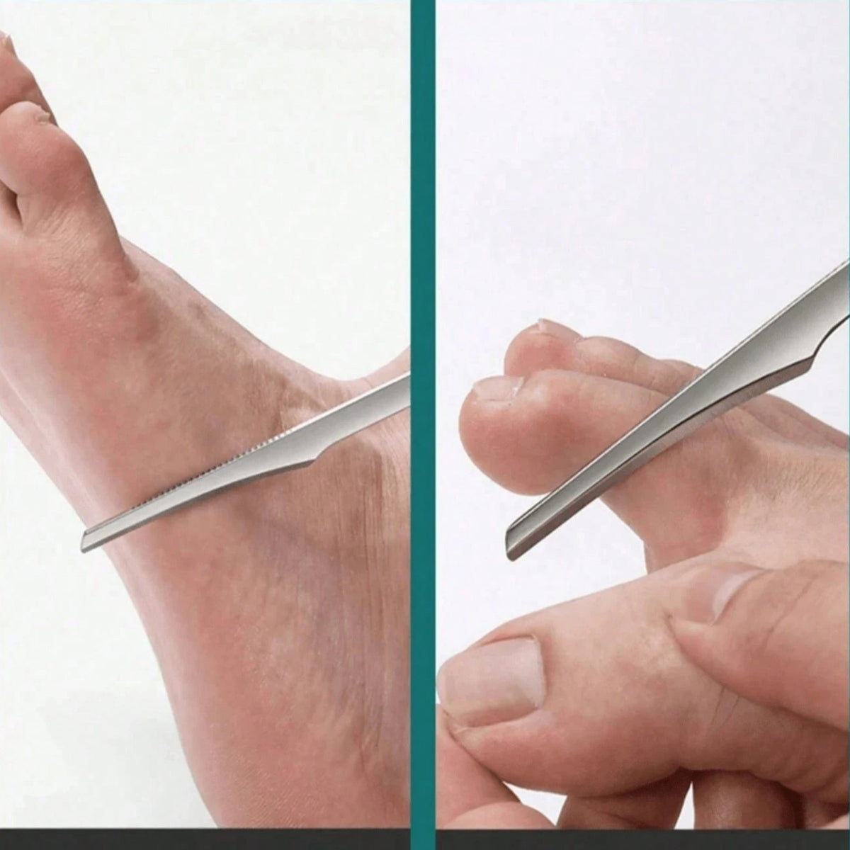 Stainless Steel Foot Scraper Dead Skin & Callus Remover Pedicure Tool
