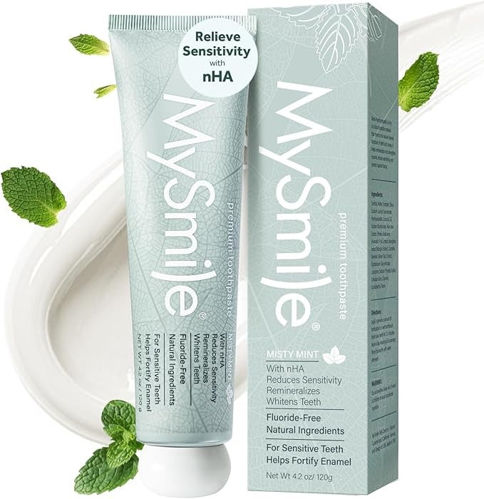 Nano Hydroxyapatite Toothpaste for Sensitivity Relief Mint 120g