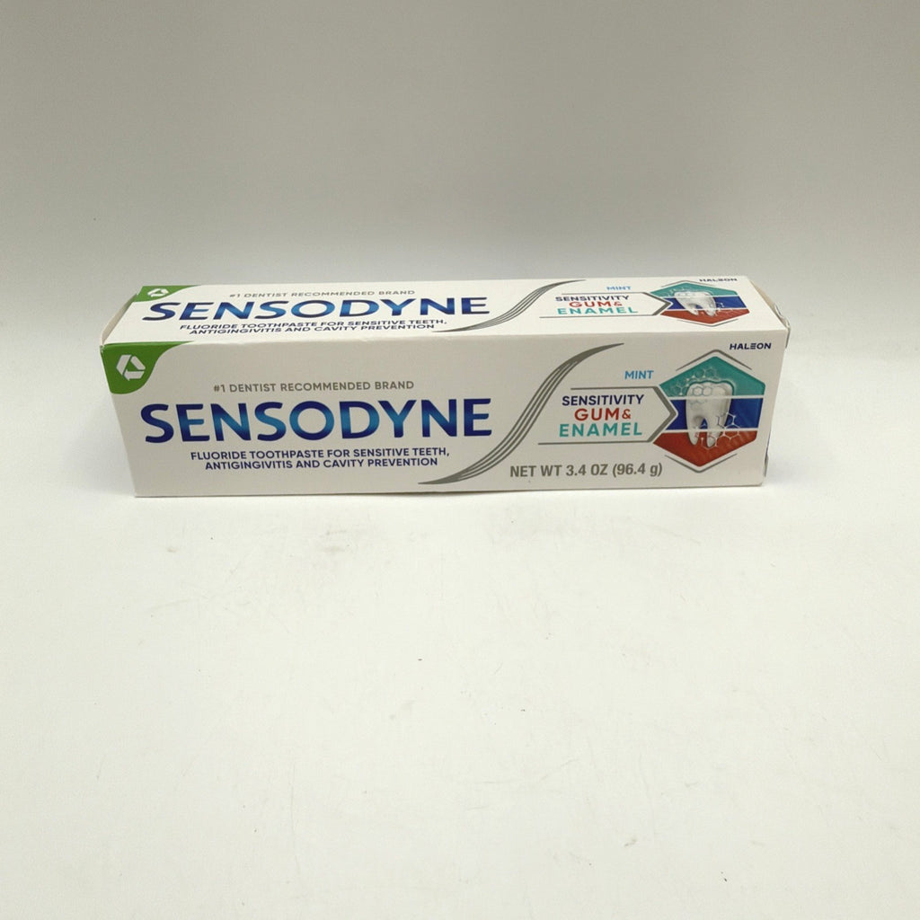 Sensodyne Toothpaste for Sensitive Gums & Enamel Mint 3.4oz