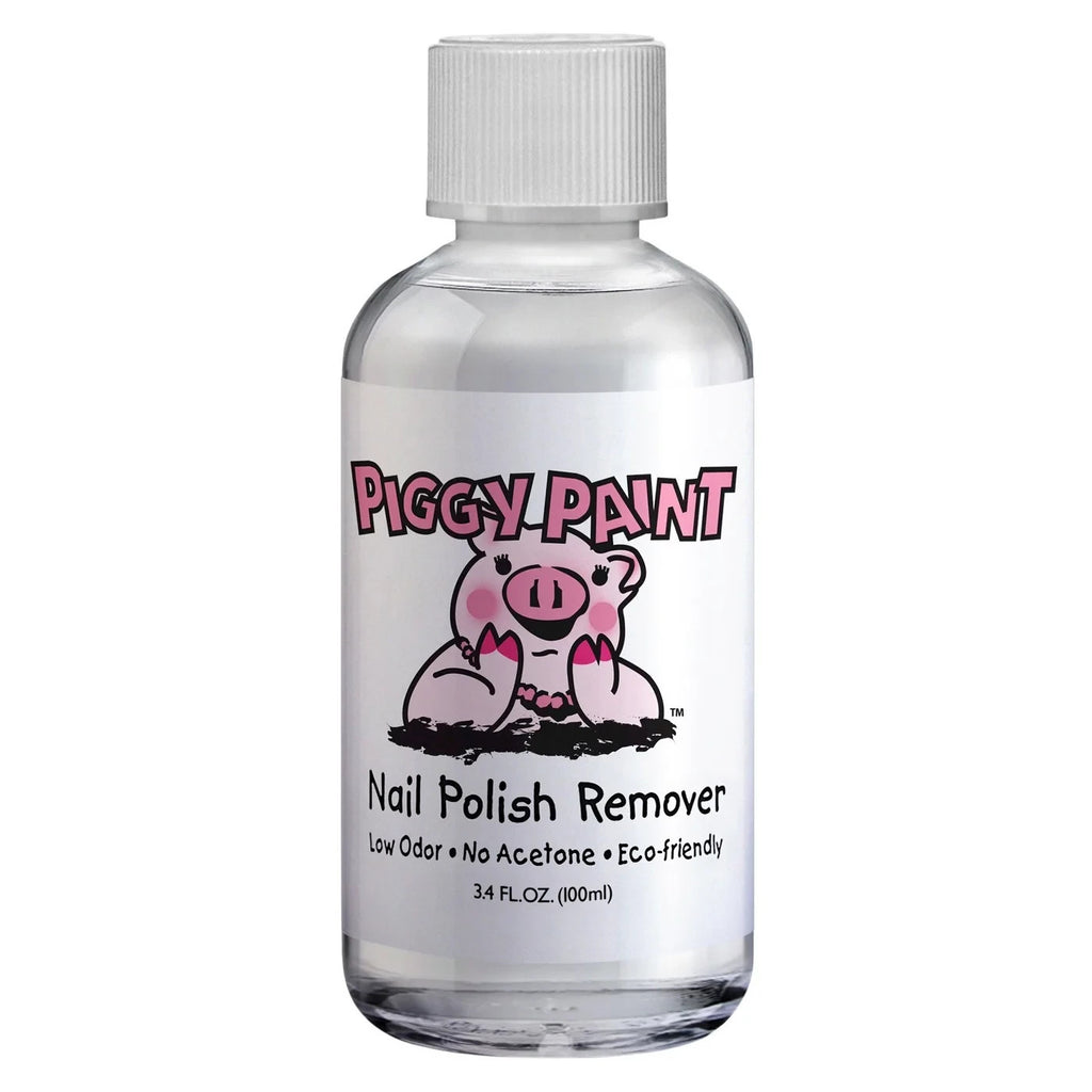 Kid-Friendly Nail Polish Remover with Aloe Vera & Vitamin E, 3.4 oz - Low Odor, Eco-Friendly