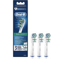 Electric Toothbrush Replacement Heads Dual Clean 3 Pack for Oral-B Handles
