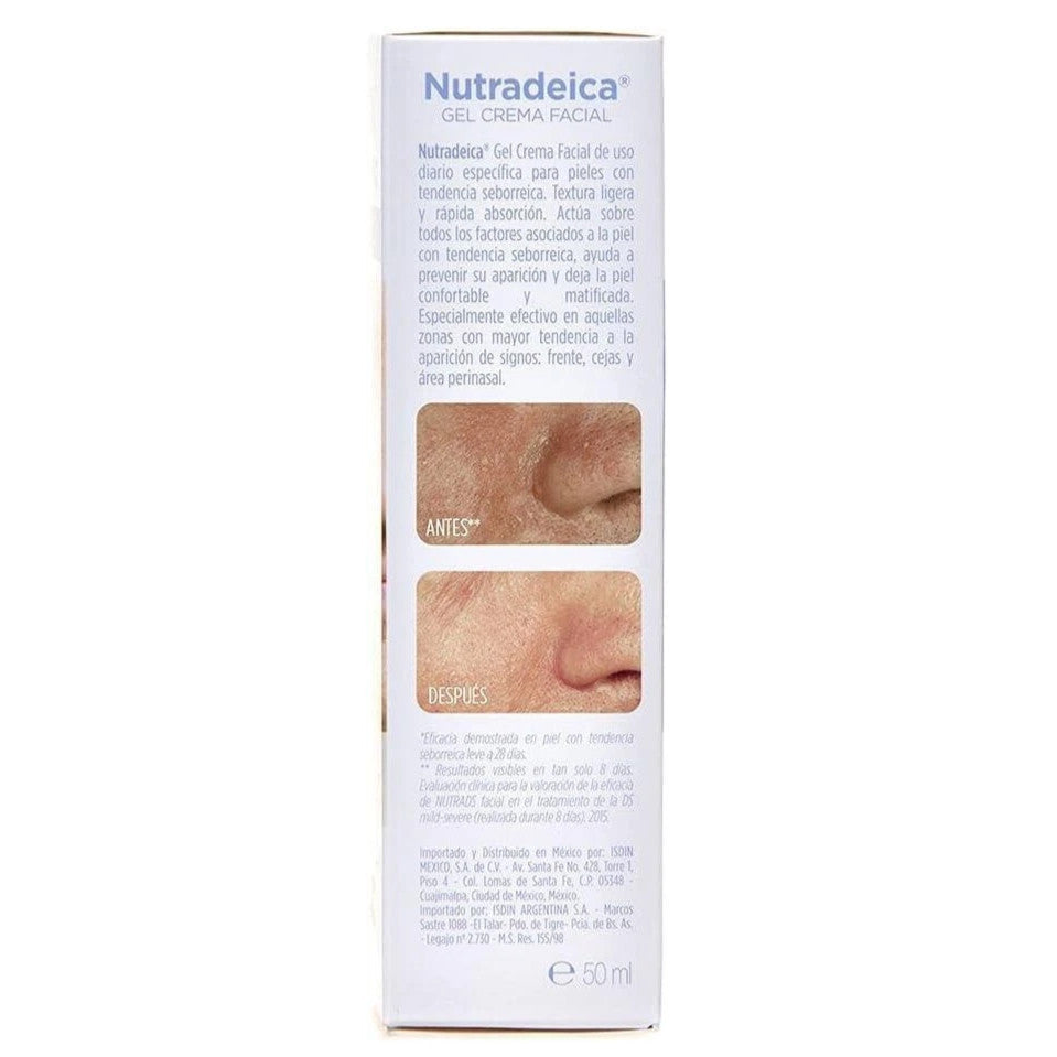 Seborrheic Skin Care Gel-Cream for Face - Moisturizer & Mattifying 50ml