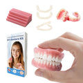 DIY Denture Temporary Veneers Kit for Women and Men - Natural White, Pack of 1