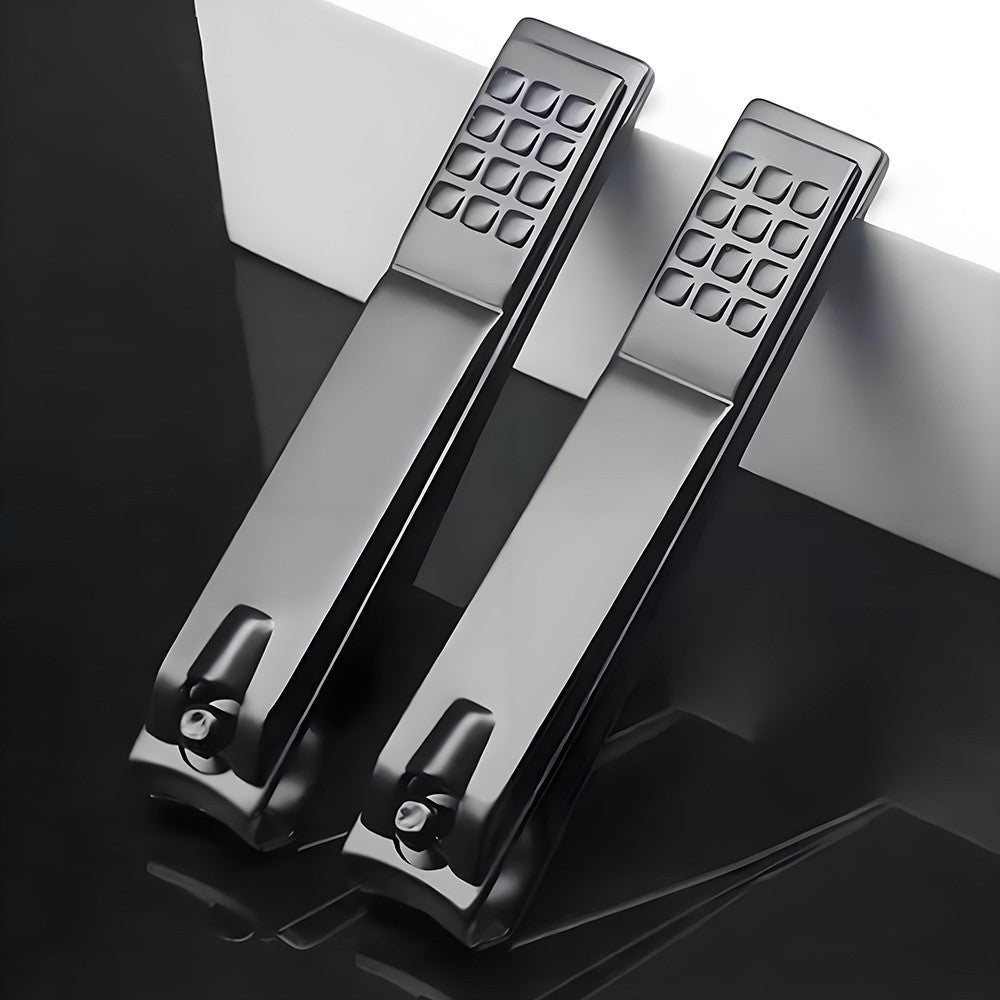3 Pack Stainless Steel Nail Clippers Set for Men & Women - Sharp & Durable Grooming Tools