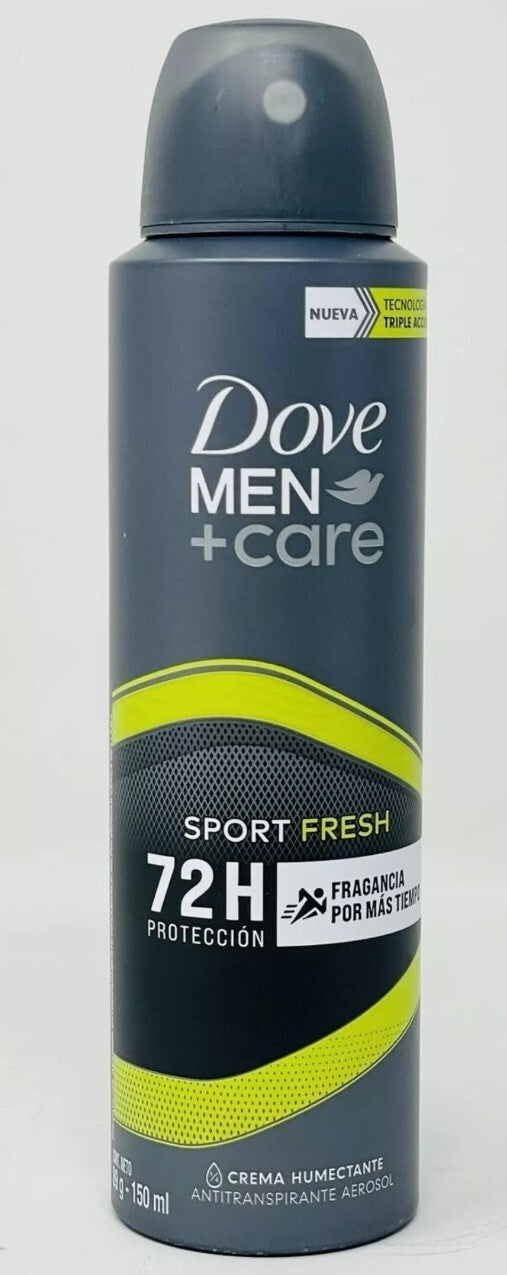 Dove Men+Care 72H Sport Fresh Spray Deodorant - 3 Pack, 150ml