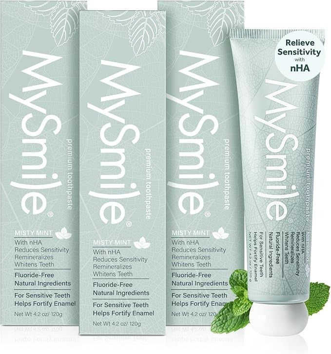 Nano Hydroxyapatite Toothpaste for Sensitivity Relief Mint 120g