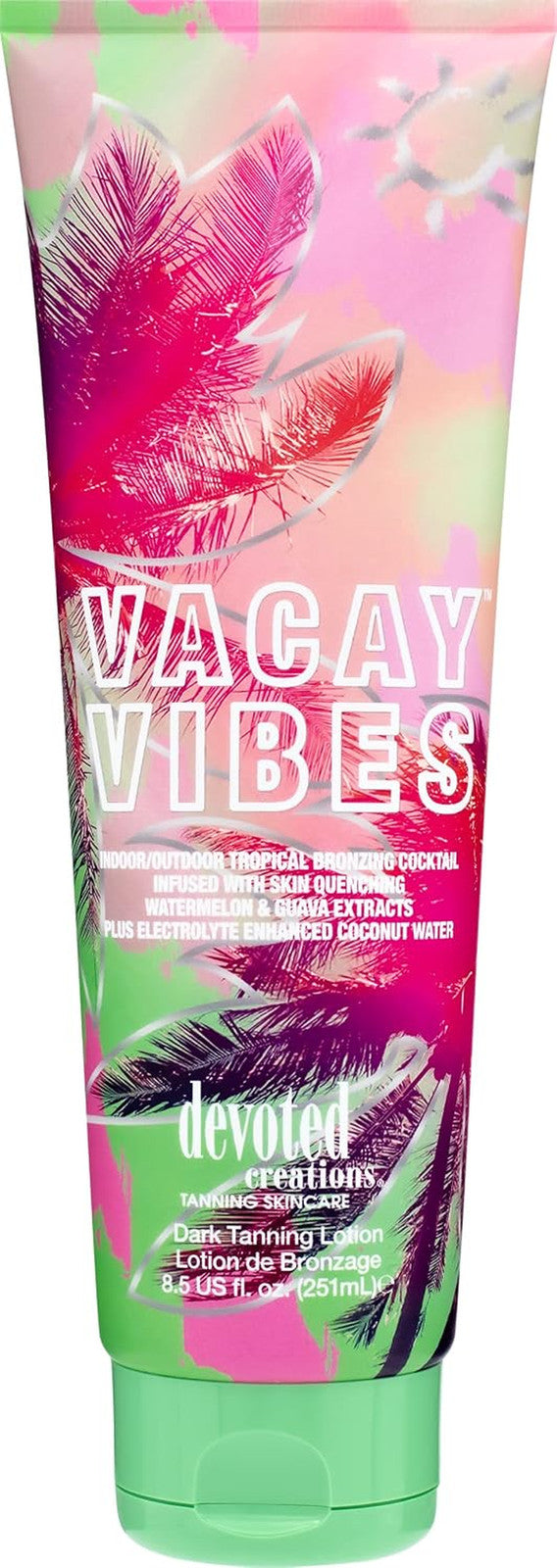 Indoor/Outdoor Tanning Lotion with Natural Bronzers & Hydrating Extracts