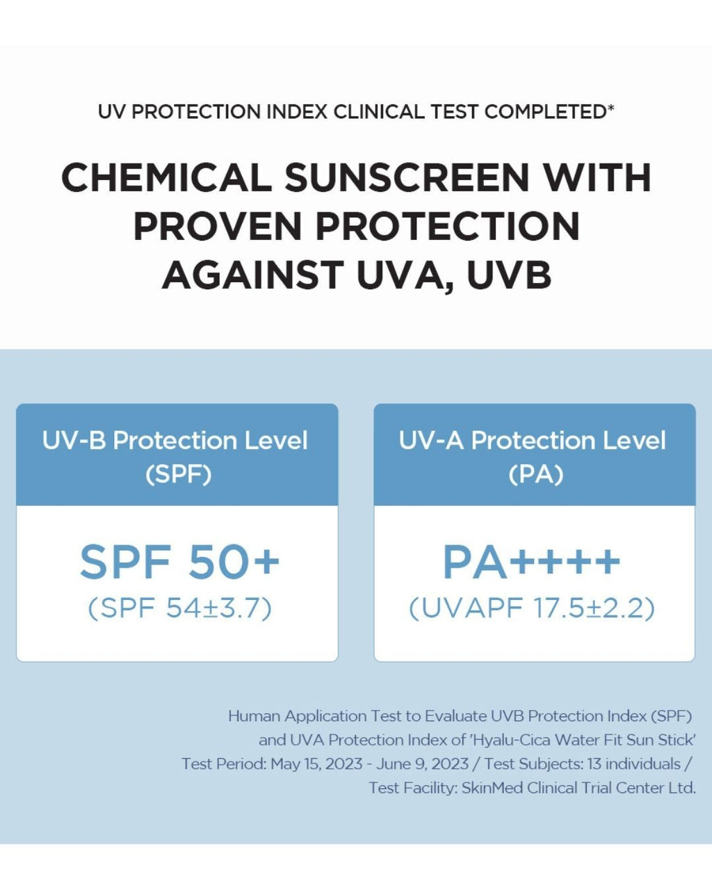SPF50+ PA++++ Sun Stick with Centella & Hyaluronic Acid - Lightweight & Hydrating