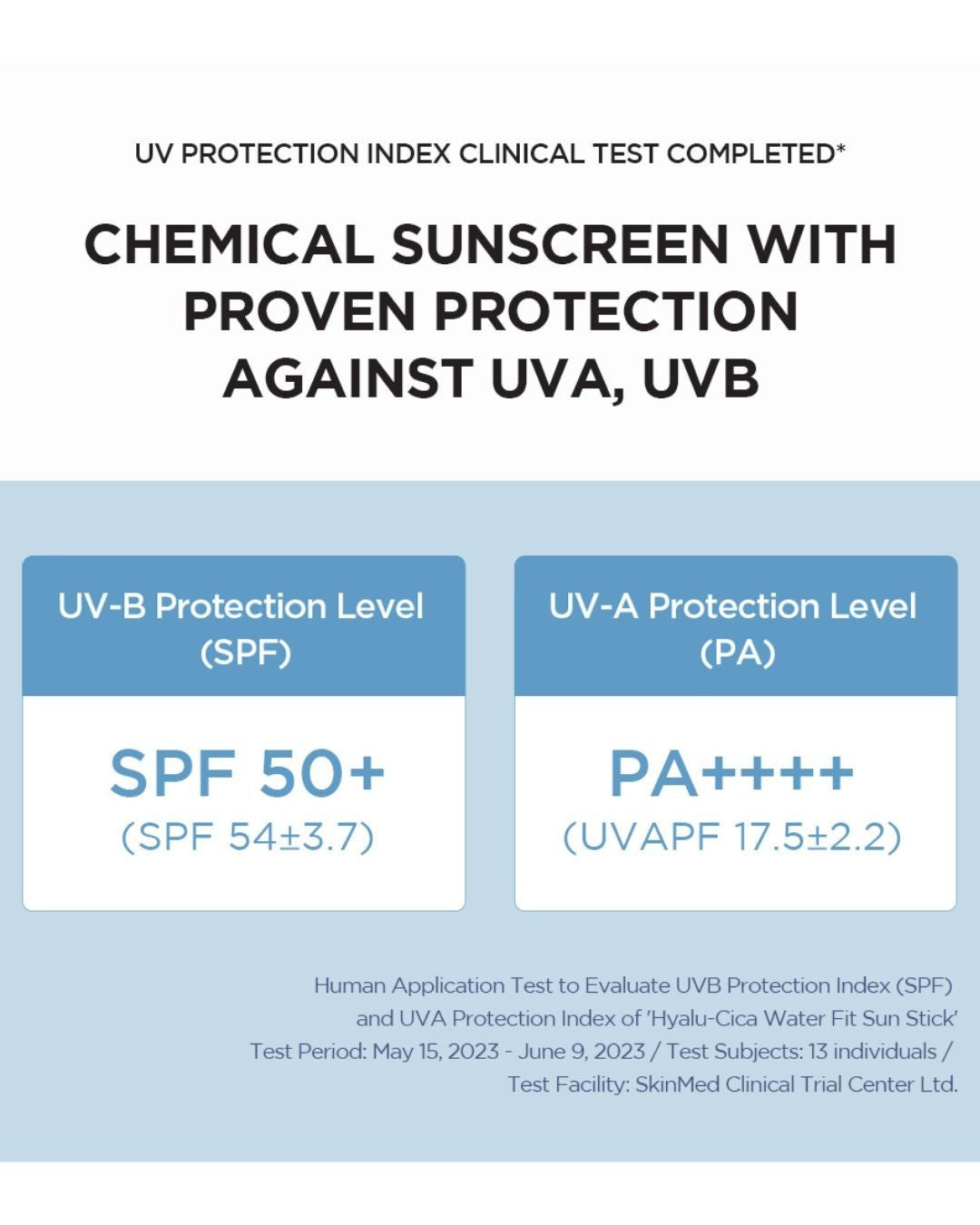 SPF50+ PA++++ Sun Stick with Centella & Hyaluronic Acid - Lightweight & Hydrating