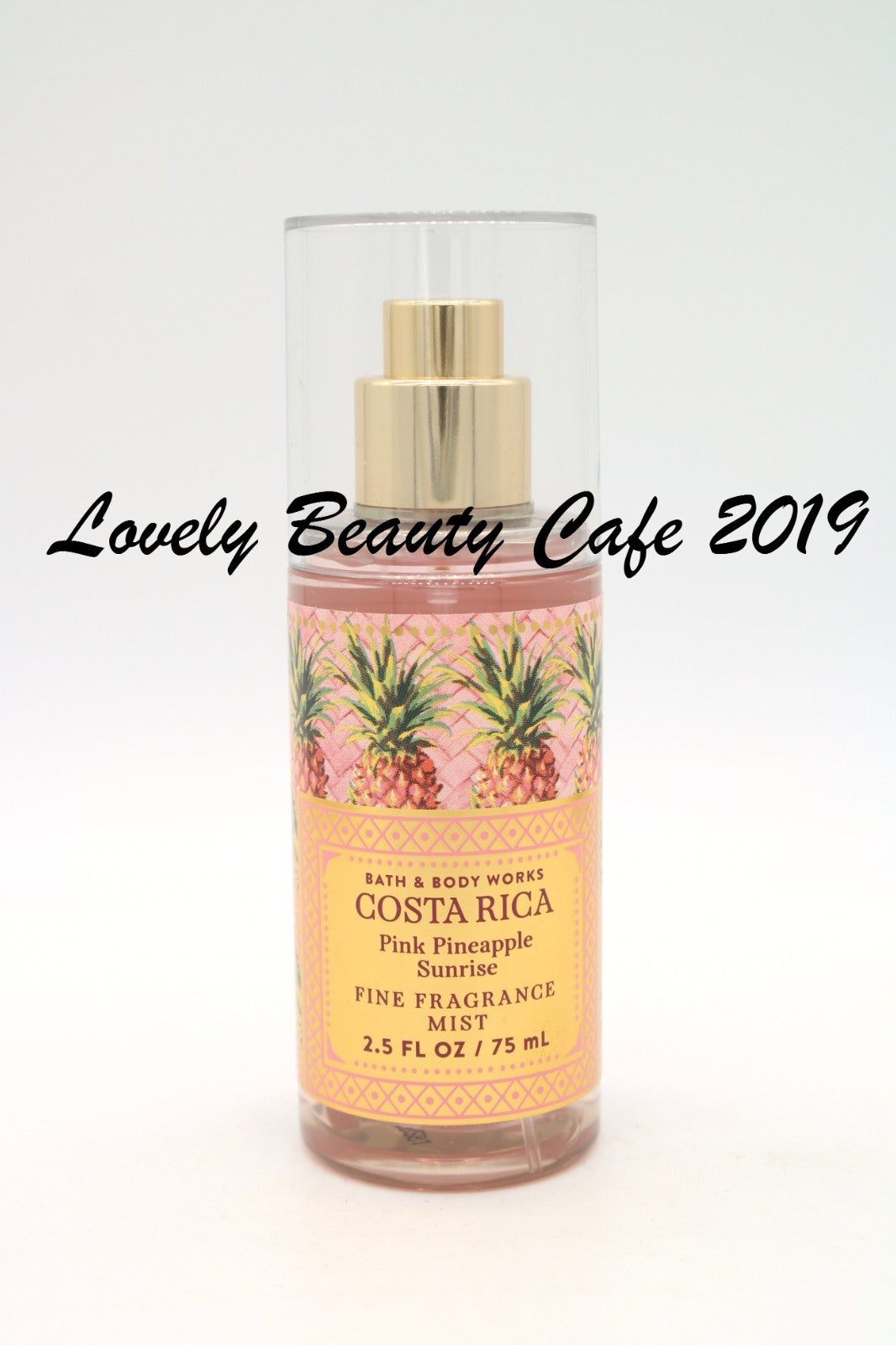 Travel Size Pink Pineapple Sunrise Fragrance Mist - 75ml, Body Spray