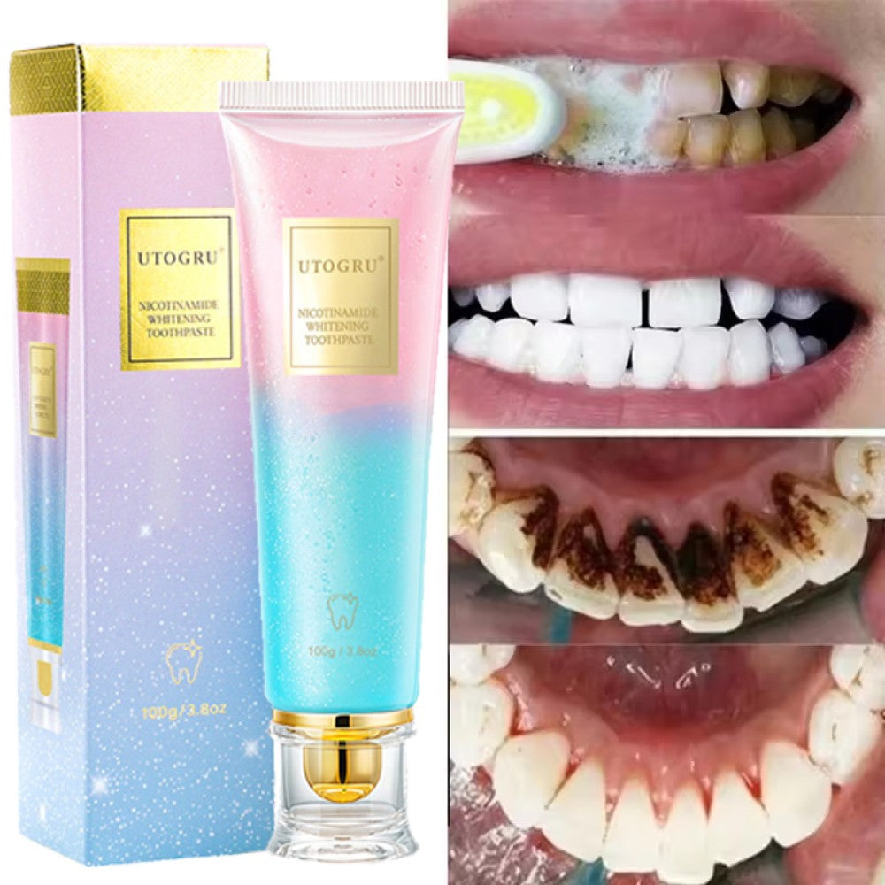 Niacinamide Whitening Toothpaste - Multiple Pack Sizes, Enamel Care & Fresh Breath