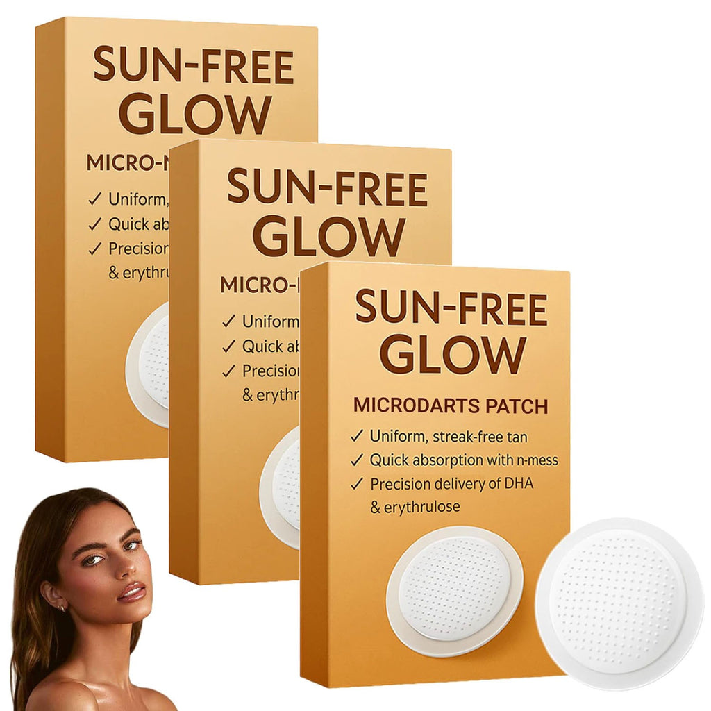 Sun Free Glow Patches for Natural Tan - 10, 20, 30 Pack Options