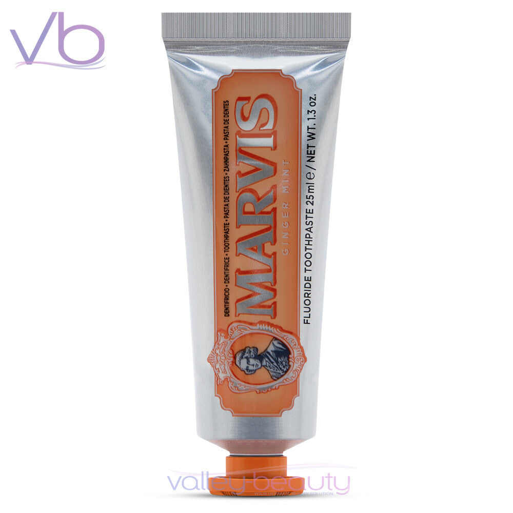 Luxury Italian Ginger Mint Toothpaste with Hot & Cold Effect - All Sizes