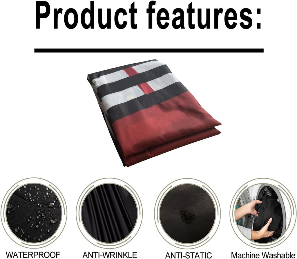 Professional Barber Cape for Hair Cutting & Styling - 63x56 Inches, Waterproof & Adjustable