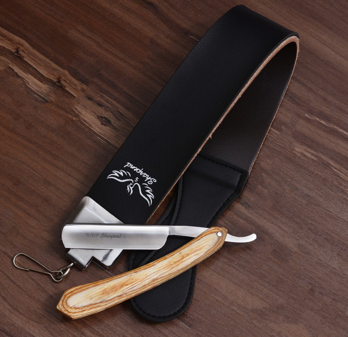 Leather Razor Strop Belt for Sharpening Straight Razors & Knives