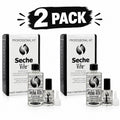 Seche Vite Fast Dry Top Coat Refill Kit 4oz + 0.5oz Pack of 2