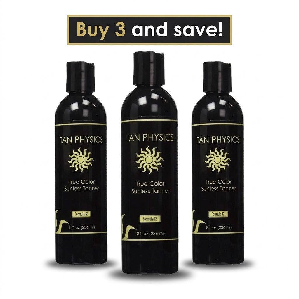 Self Tanner Sunless Tanning Lotion - 8oz, Natural Bronze Color