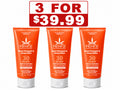 Hempz SPF 30 Body Sunscreen with Pineapple & Honeymelon | 3 Pack