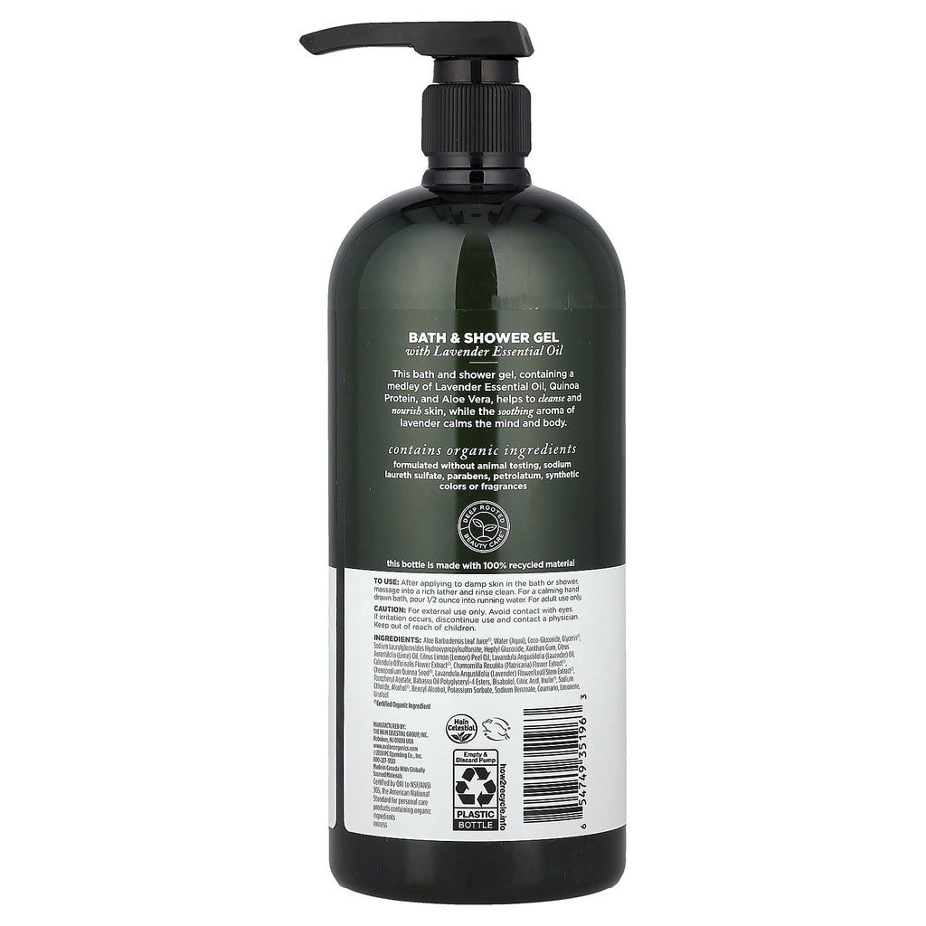 Revitalizing Lavender Body Wash - Organic, Nourishing, 32 fl oz