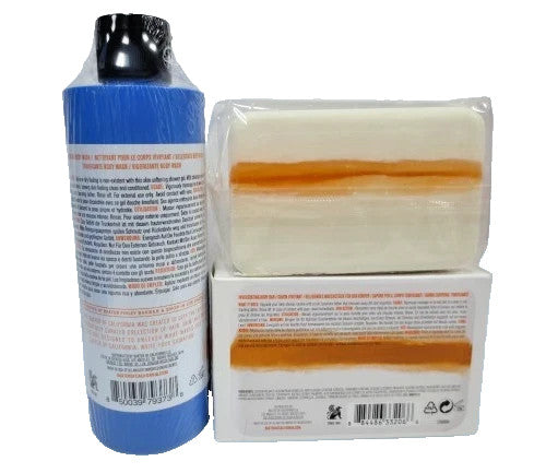 Citrus & Herbal Musk Cleansing Bar & Invigorating Body Wash Set