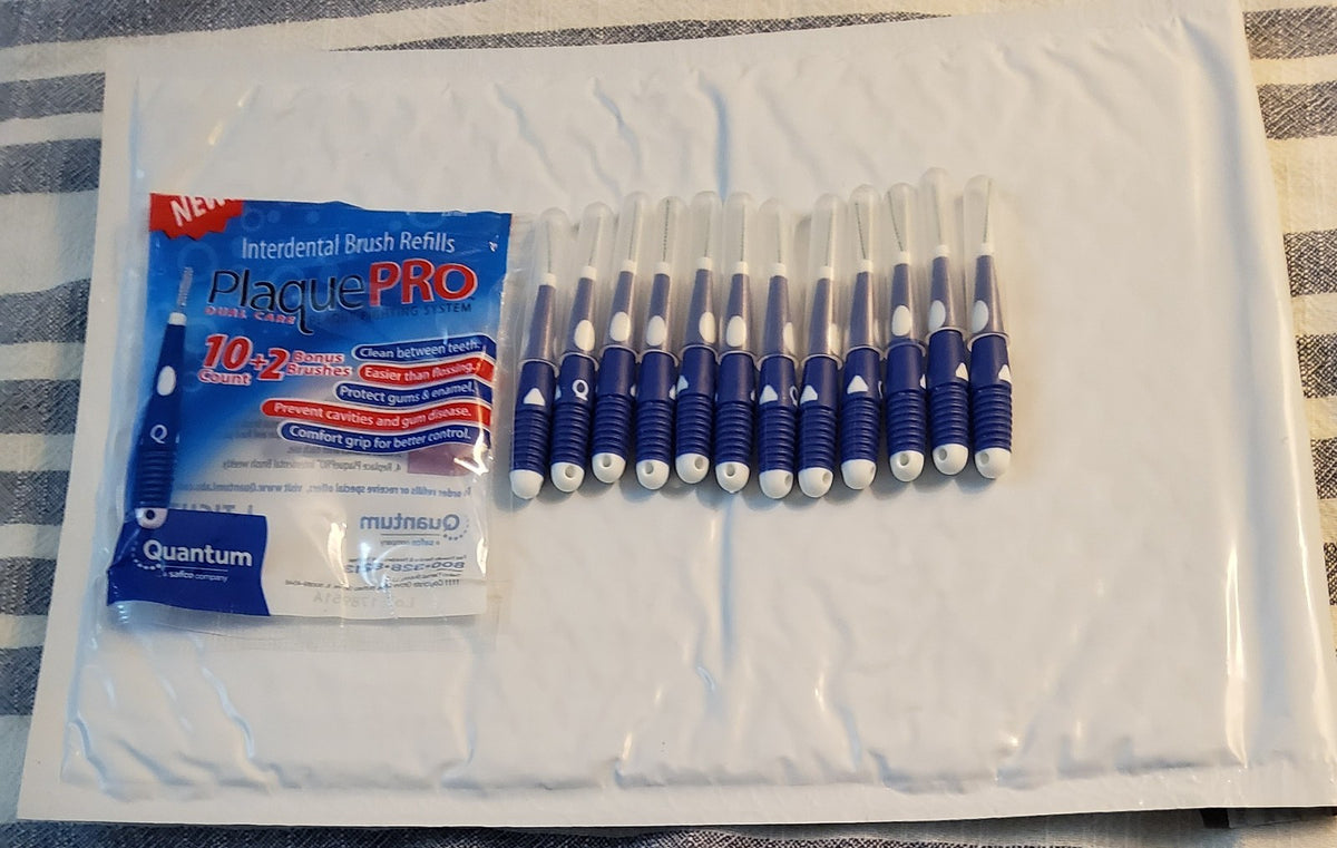 Interdental Soft Cylindrical Brushes 2mm - Gum Alternative, 48 Count
