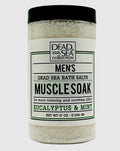Dead Sea Minerals Eucalyptus Mint Bath Salts for Men - 37 oz Muscle Recovery & Relaxation