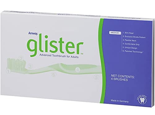 Manually Toothbrush Set with Soft & Medium Bristles - 4 Pack for Oral Hygiene