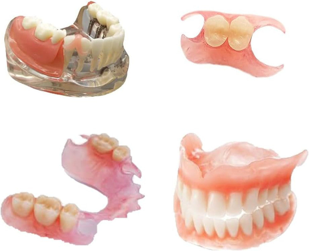 Denture Repair Kit for DIY Partial & Full Tooth Restoration - Reusable Material