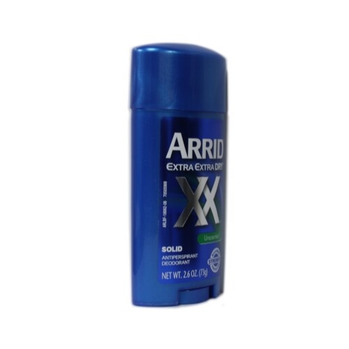 2 Pack Unscented Solid Antiperspirant Deodorant 2.6 Oz - Extra Extra Dry