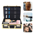Large Portable Barber Hair Stylist Travel Carrying Case for Clippers & Trimmers