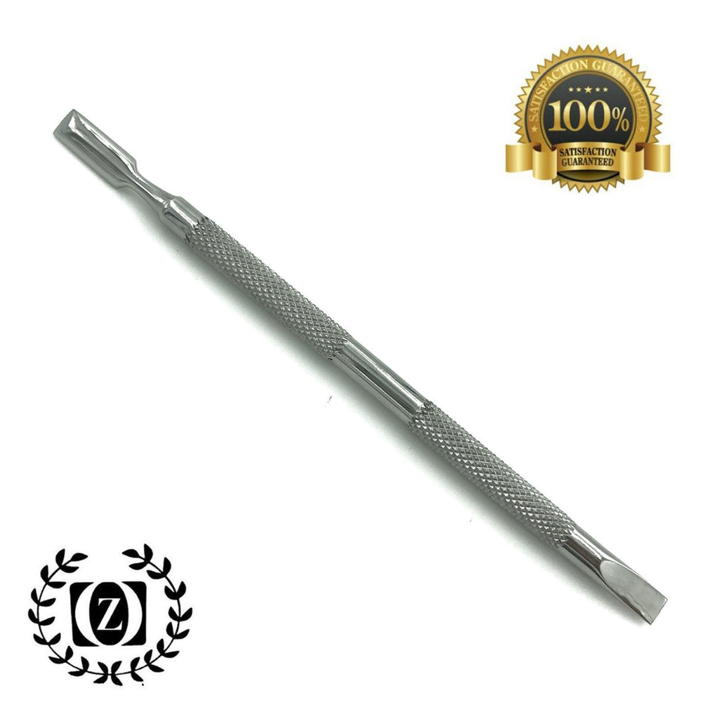 Nail Care Cuticle Pusher & Under Nail Cleaner Set - Stainless Steel 2 Pc