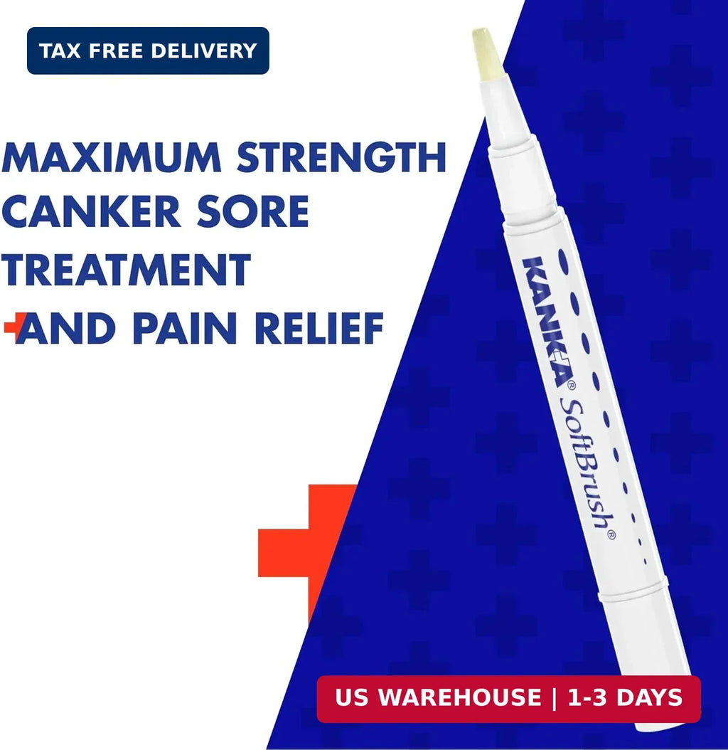 Professional Strength Tooth & Mouth Pain Relief Gel Pen - Fast-Acting Oral Pain Relief
