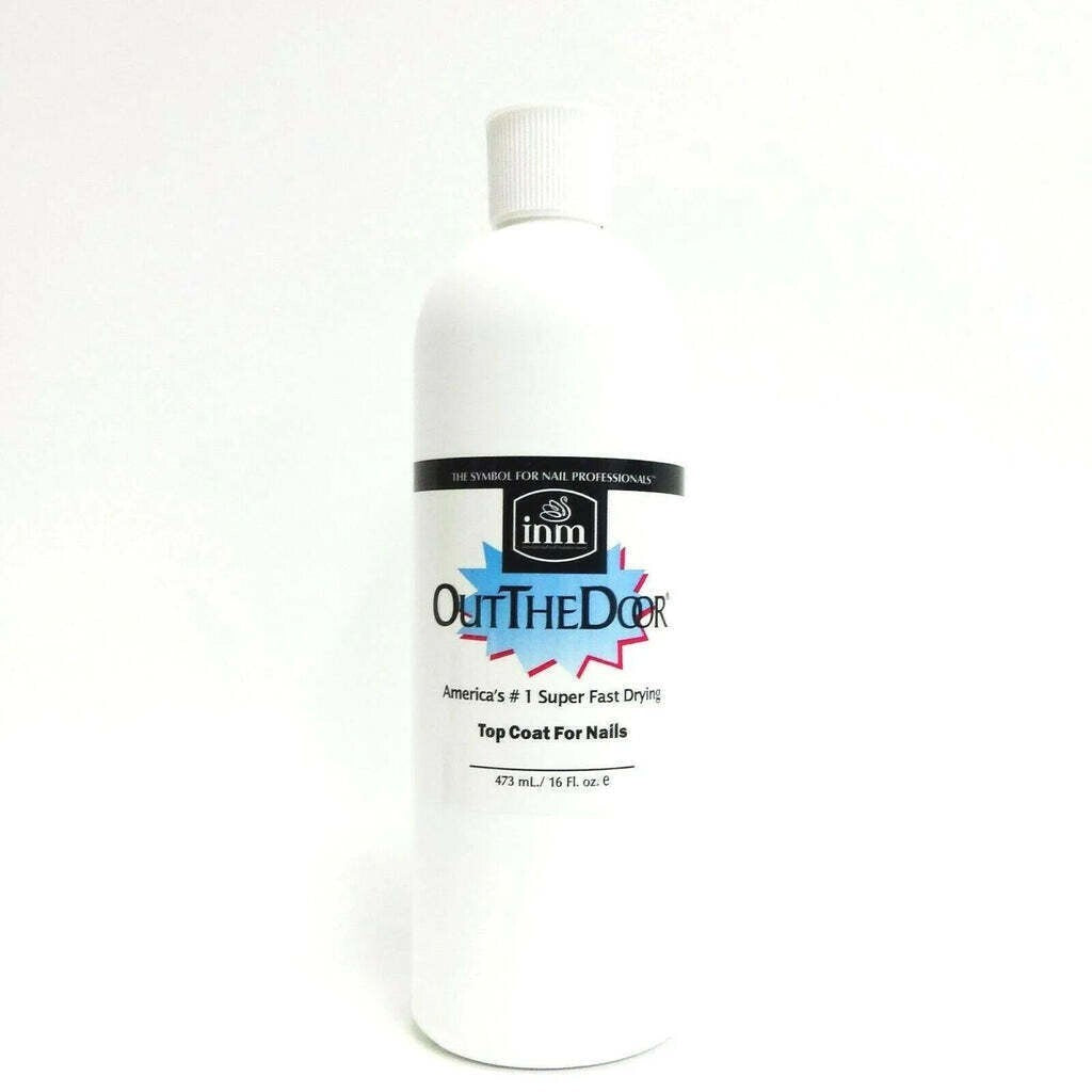 Fast Drying Nail Top Coat - Chip-Proof Gloss, 16oz