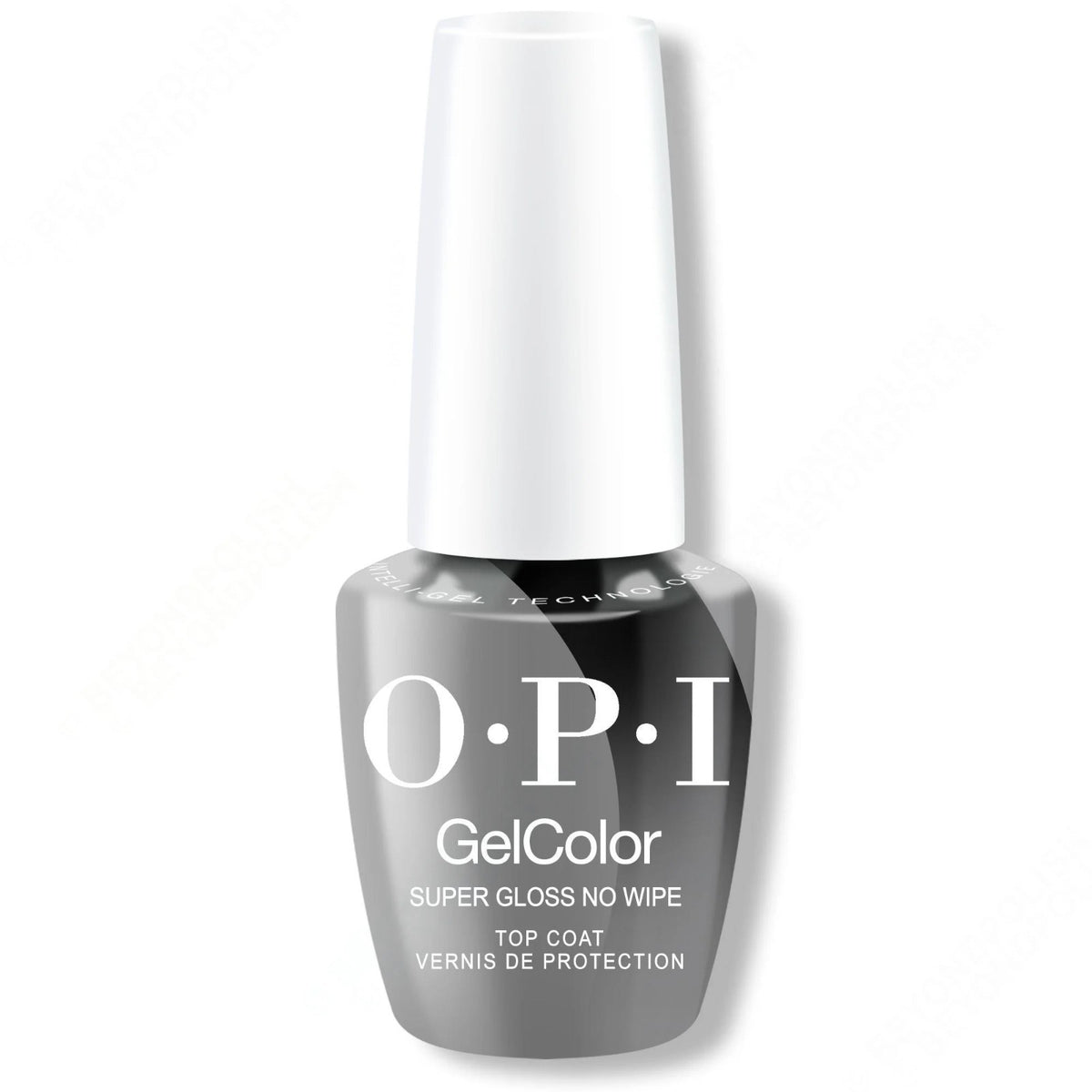OPI GelColor Super Gloss No Wipe Top Coat 0.5 oz - Quick Cure, Long-Lasting Shine