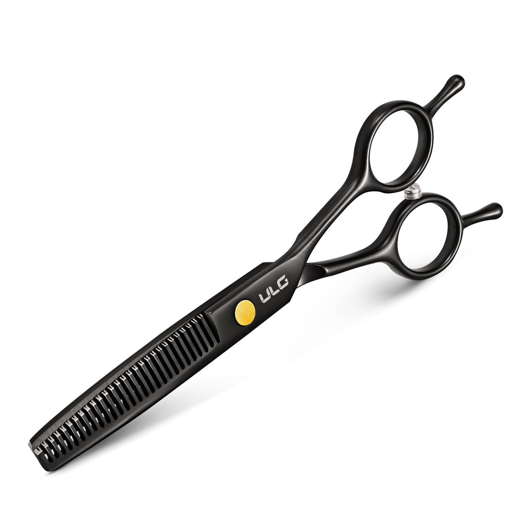 Professional Hair Thinning Shears 6.5 Inch - Black Stainless Steel