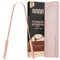 Copper Tongue Scraper for Adults - Oral Hygiene & Bad Breath Relief